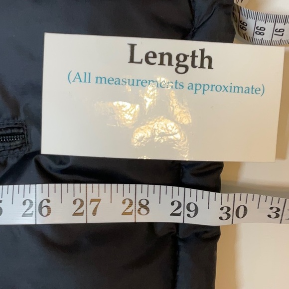 TUMI Black Puffer Jacket Large - Picture 11 of 14